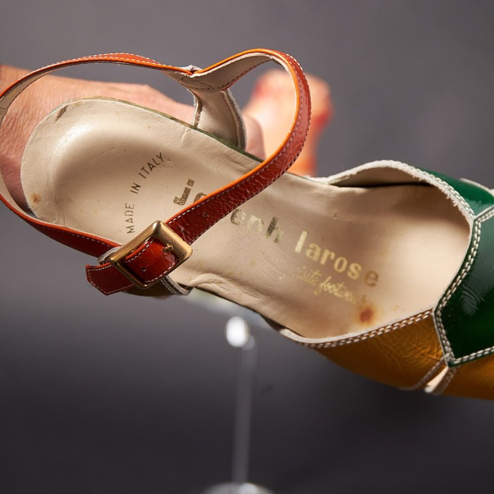 1970s Deadstock Platform Heels Shoes